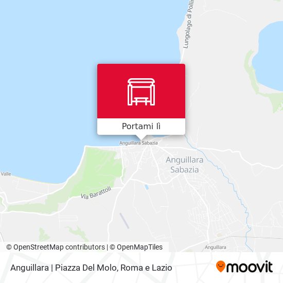 Mappa Anguillara | Piazza Del Molo