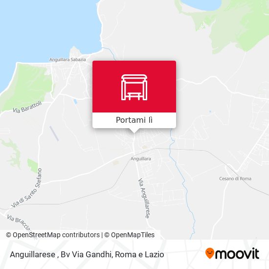 Mappa Anguillarese , Bv Via Gandhi