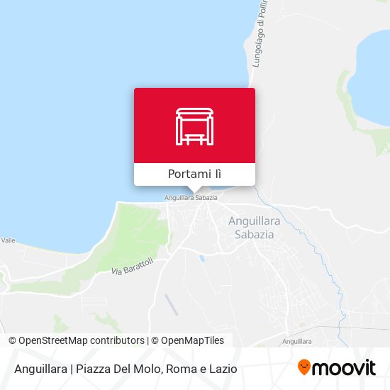 Mappa Anguillara | Piazza Del Molo
