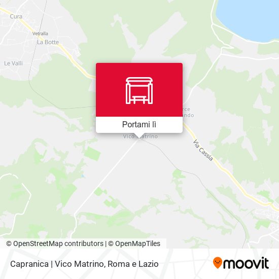 Mappa Capranica | Vico Matrino