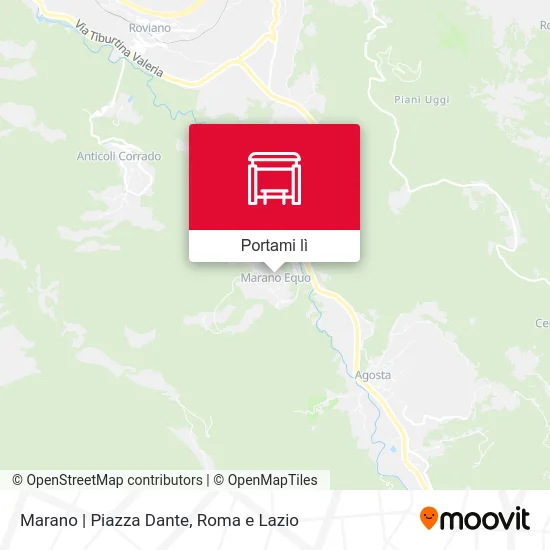 Mappa Marano | Piazza Dante