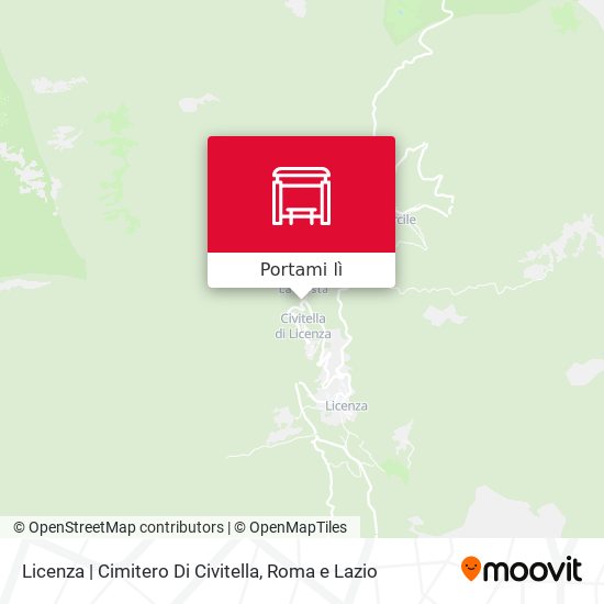 Mappa Licenza | Cimitero Di Civitella