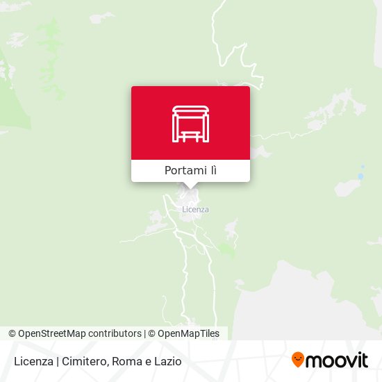 Mappa Licenza | Cimitero