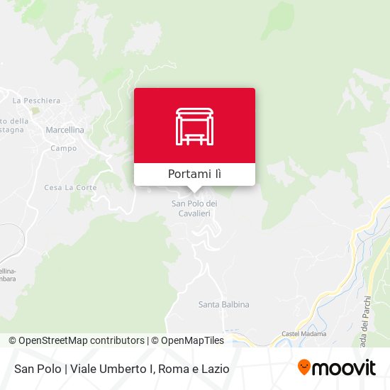 Mappa San Polo | Viale Umberto I