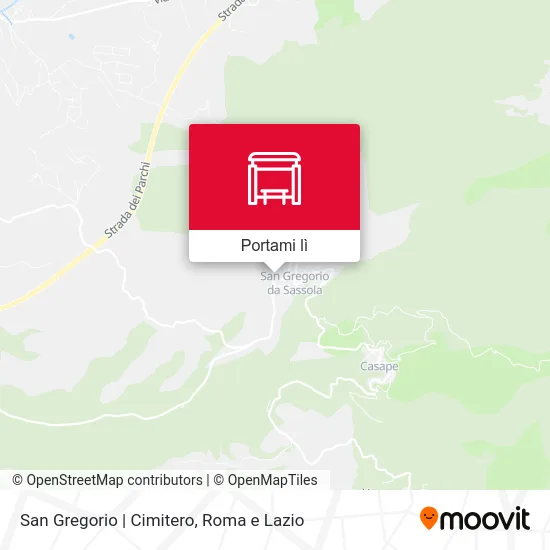 Mappa San Gregorio | Cimitero