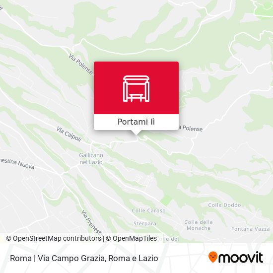 Mappa Roma | Via Campo Grazia