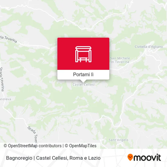 Mappa Bagnoregio | Castel Cellesi