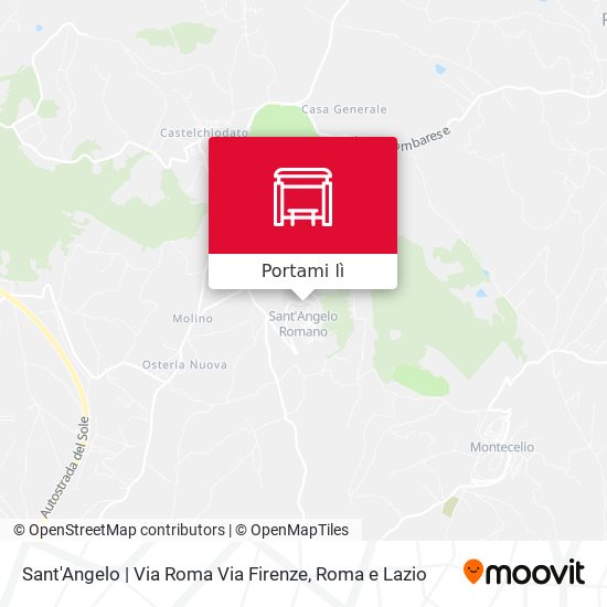 Mappa Sant'Angelo | Via Roma Via Firenze