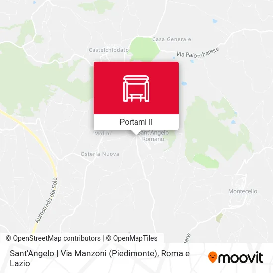 Mappa Sant'Angelo | Via Manzoni (Piedimonte)
