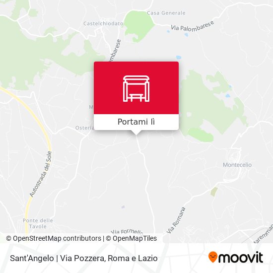 Mappa Sant'Angelo | Via Pozzera