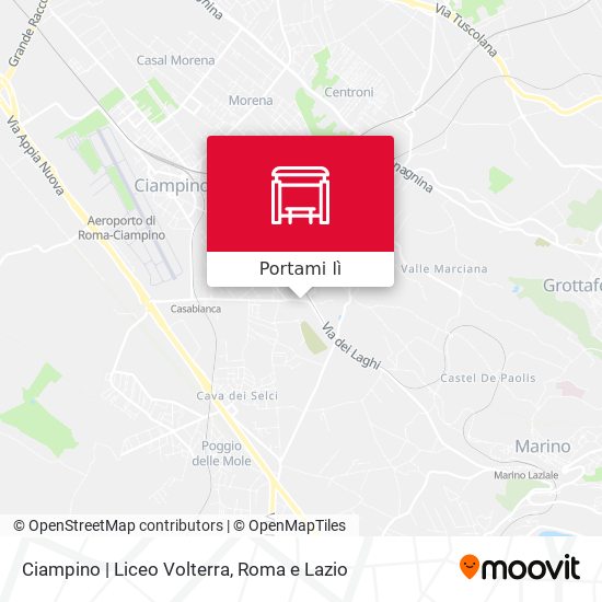 Mappa Ciampino | Liceo Volterra
