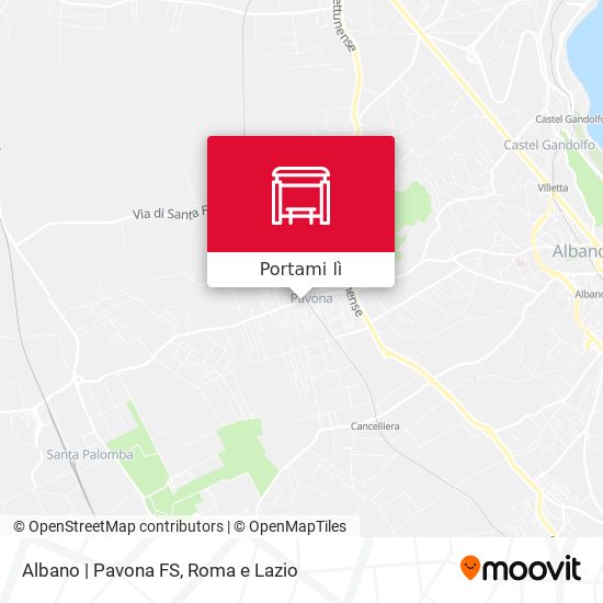 Mappa Albano | Pavona FS