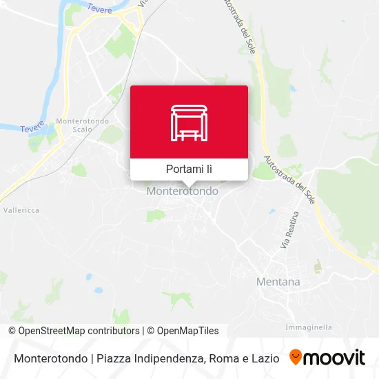 Mappa Monterotondo | Piazza Indipendenza