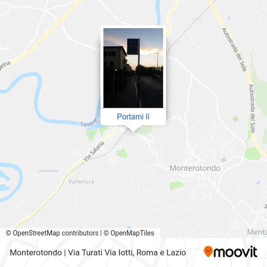 Mappa Monterotondo | Via Turati Via Iotti