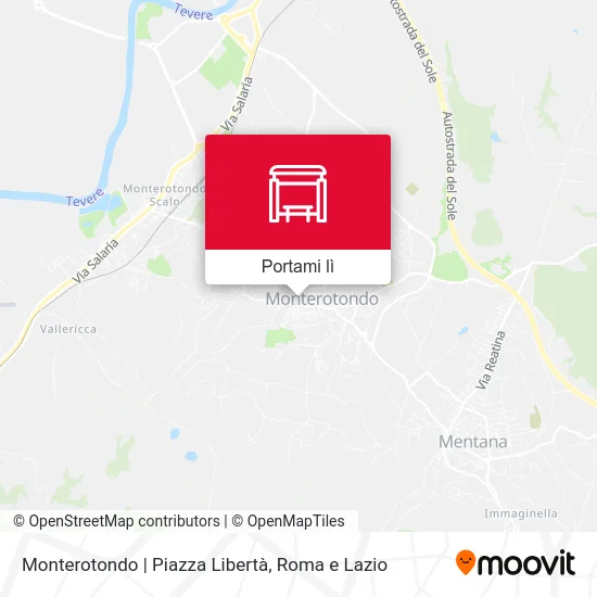 Mappa Monterotondo | Piazza Libertà