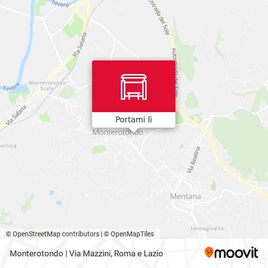 Mappa Monterotondo | Via Mazzini