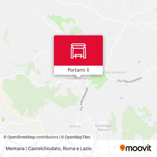 Mappa Mentana | Castelchiodato