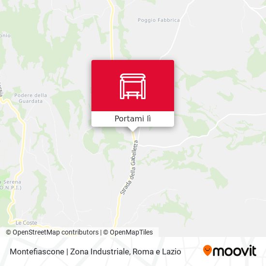 Mappa Montefiascone | Zona Industriale