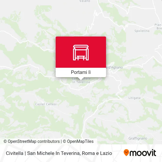 Mappa Civitella | San Michele In Teverina