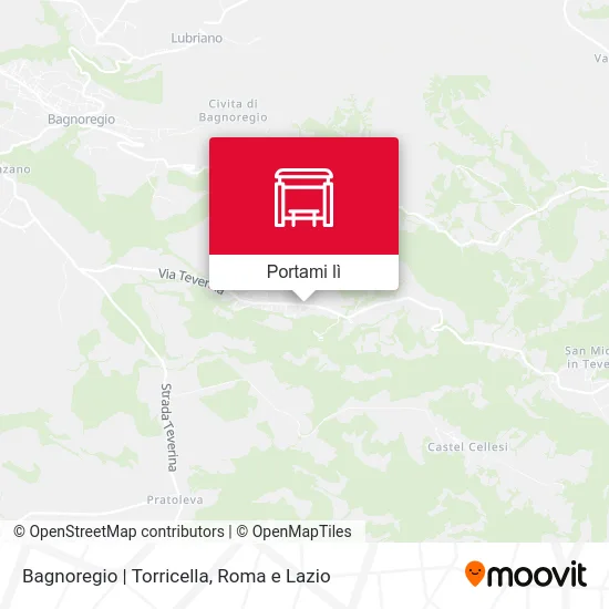 Mappa Bagnoregio | Torricella