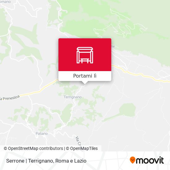Mappa Serrone | Terrignano