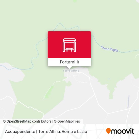 Mappa Acquapendente | Torre Alfina