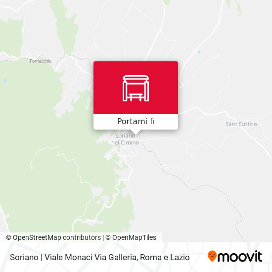 Mappa Soriano | Viale Monaci Via Galleria