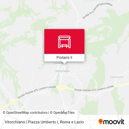 Mappa Vitorchiano | Piazza Umberto I