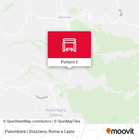 Mappa Palombara | Stazzano