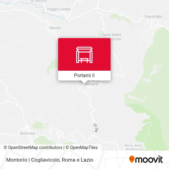 Mappa Montorio | Cogliavicolo