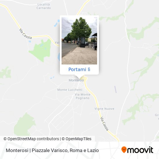 Mappa Monterosi | Piazzale Varisco