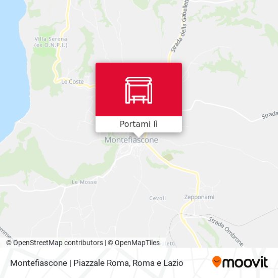 Mappa Montefiascone | Piazzale Roma