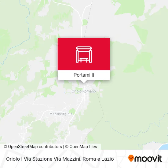 Mappa Oriolo | Via Stazione Via Mazzini