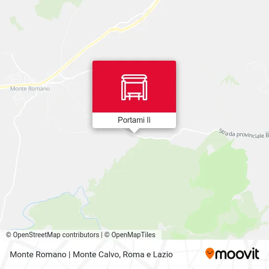 Mappa Monte Romano | Monte Calvo