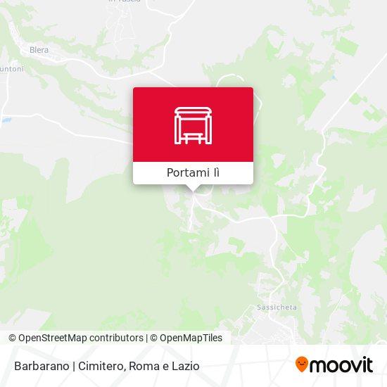 Mappa Barbarano | Cimitero