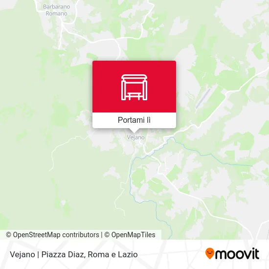 Mappa Vejano | Piazza Diaz