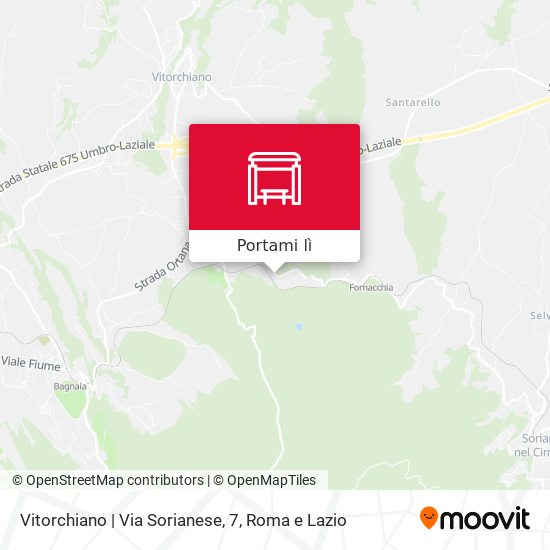 Mappa Vitorchiano | Via Sorianese, 7