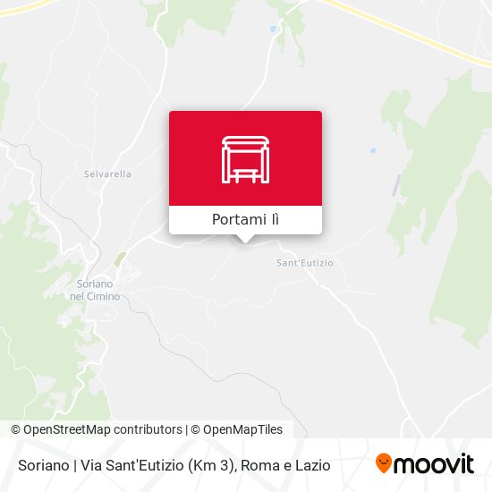 Mappa Soriano | Via Sant'Eutizio (Km 3)