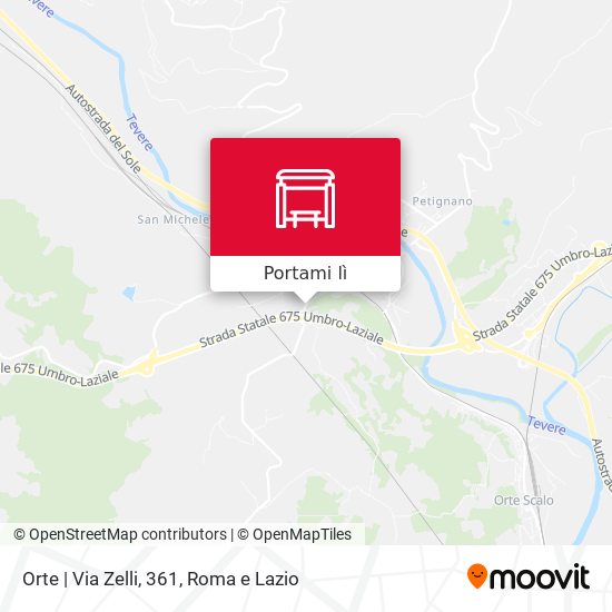 Mappa Orte | Via Zelli, 361
