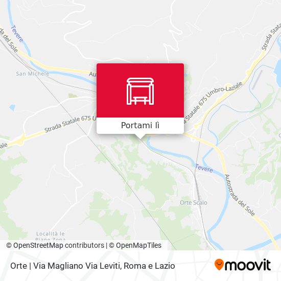 Mappa Orte | Via Magliano Via Leviti