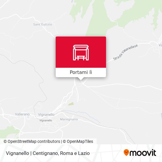 Mappa Vignanello | Centignano