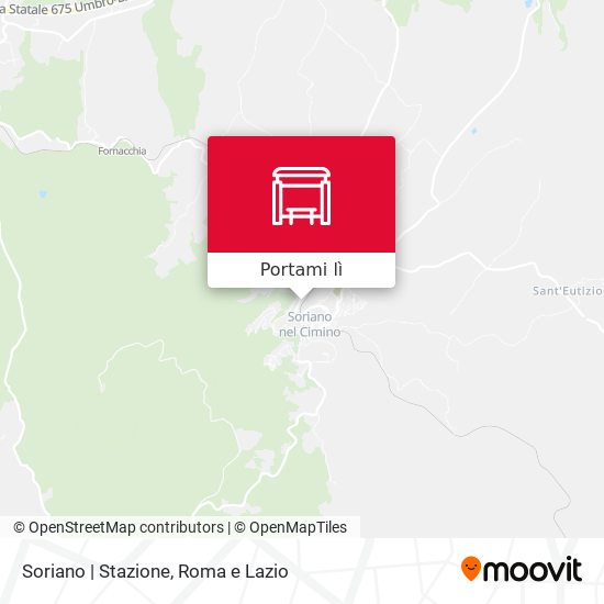 Mappa Soriano | Stazione