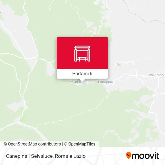 Mappa Canepina | Selvaluce