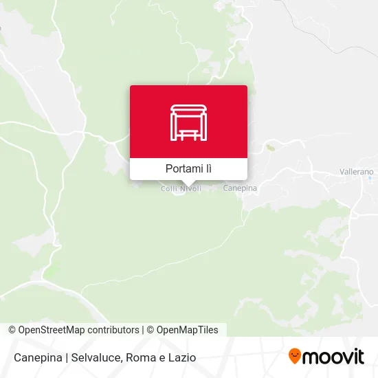 Mappa Canepina | Selvaluce