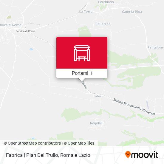 Mappa Fabrica | Pian Del Trullo