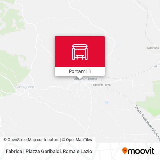 Mappa Fabrica | Piazza Garibaldi