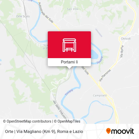 Mappa Orte | Via Magliano (Km 9)