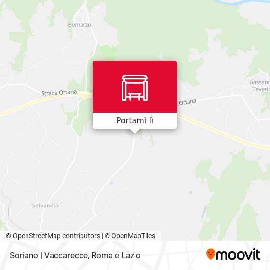 Mappa Soriano | Vaccarecce