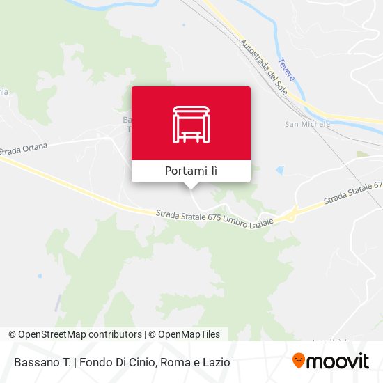 Mappa Bassano T. | Fondo Di Cinio