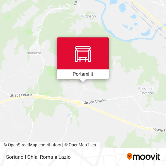 Mappa Soriano | Chia